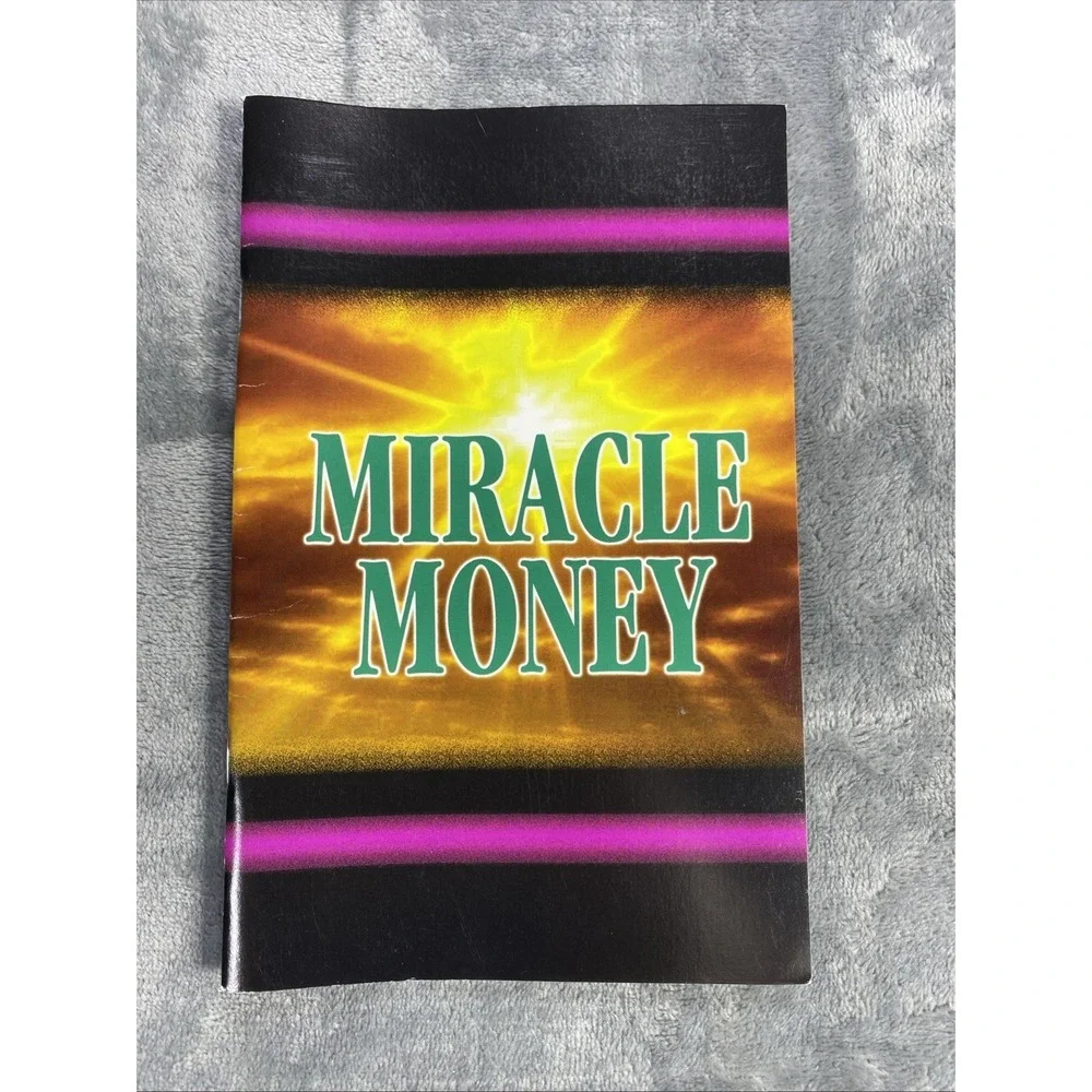 Vintage Miracle Money John Avanzini Christian Theology Spiritual Finance 1997 PB